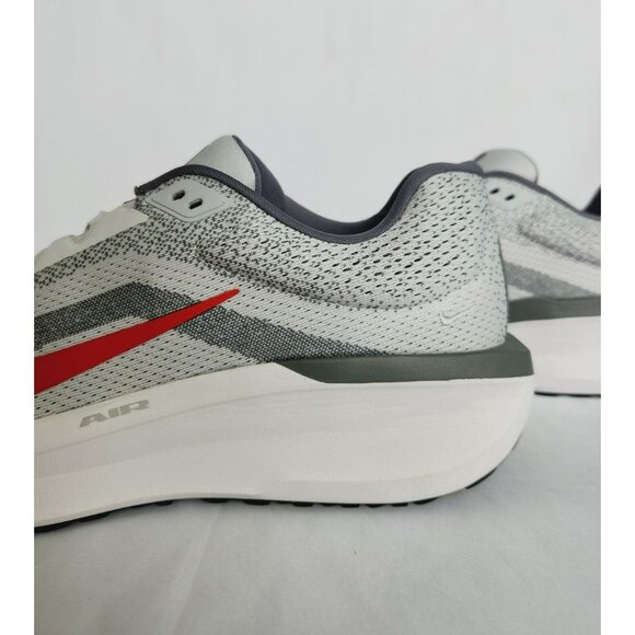 15 MEN\'S NIKE AIR WINFLO 11 GRAY / RED WHITE FJ9509-005 RUNNING SNEAKERS main image 4